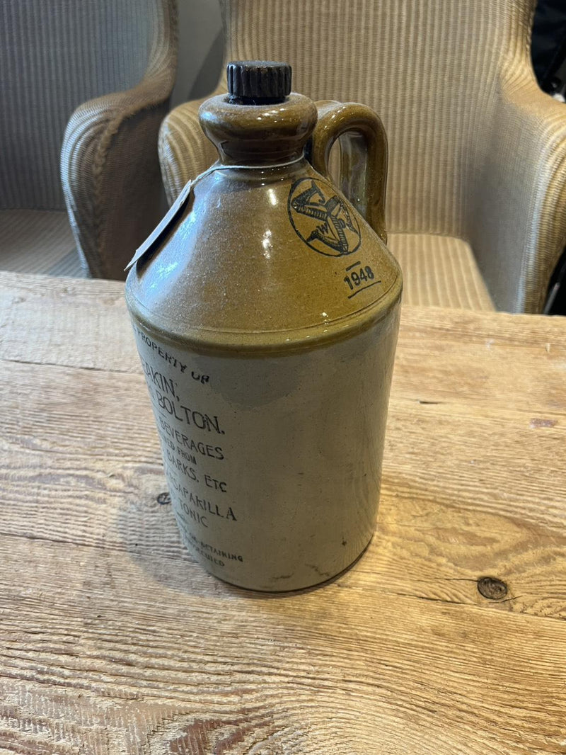 炻器のボトル（小/蓋つき）